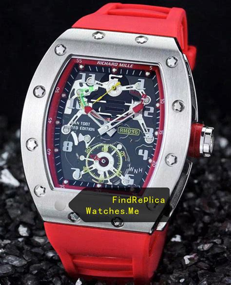 richard mille red replica